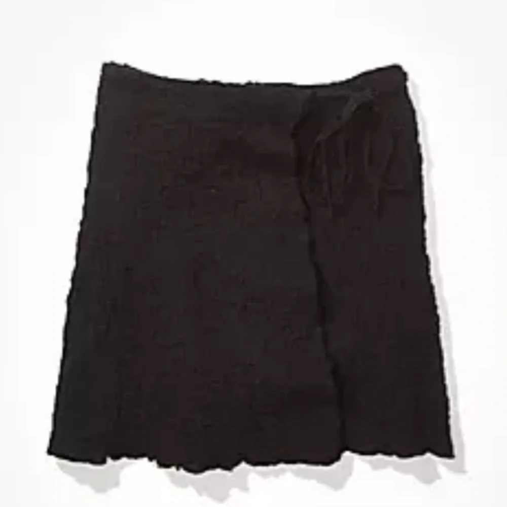 American Eagle Matching Set Flutter Sleeve Super Cropped Top and Wrap Skirt S